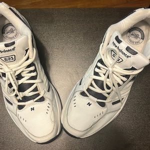 New Balance Cross Training 621 MX 621 WN Men Sneaker  White Blue/Black Sz 11.5